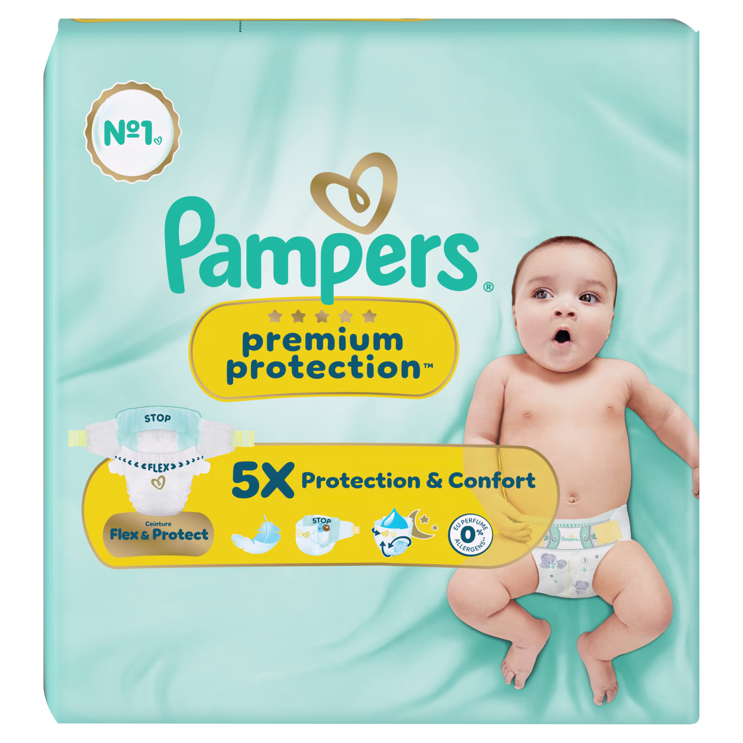 Pampers® Premium Protection™