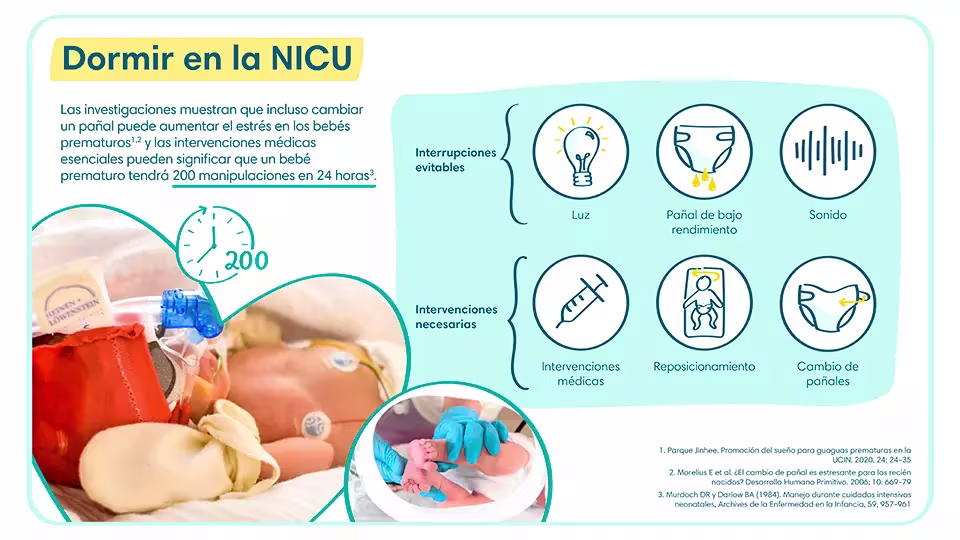 Ventajas necesarias e intervenciones innecesarias del cambio de pañales en bebés prematuros | Pampers® LATAM