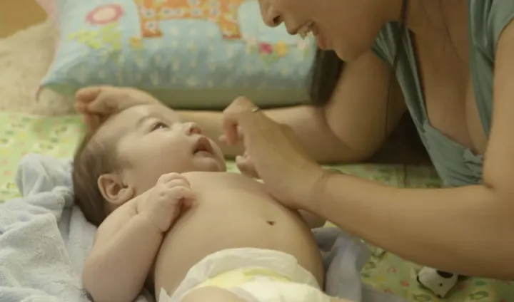 Playing with Newborn Babies
