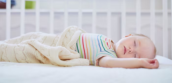 Bebé durmiendo. Kw: Síndrome de Muerte