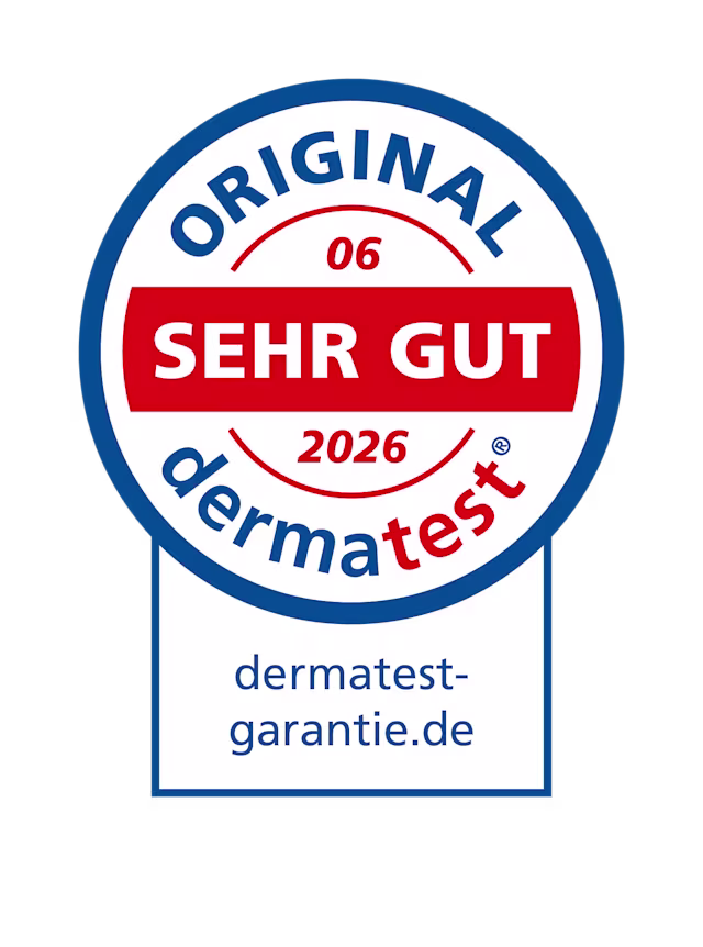 Dermatologisch getestet Logo