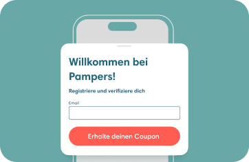 Registrier dich und werde verifiziert