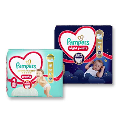 Pampers Premium Care Pants & Pampers Night Pants