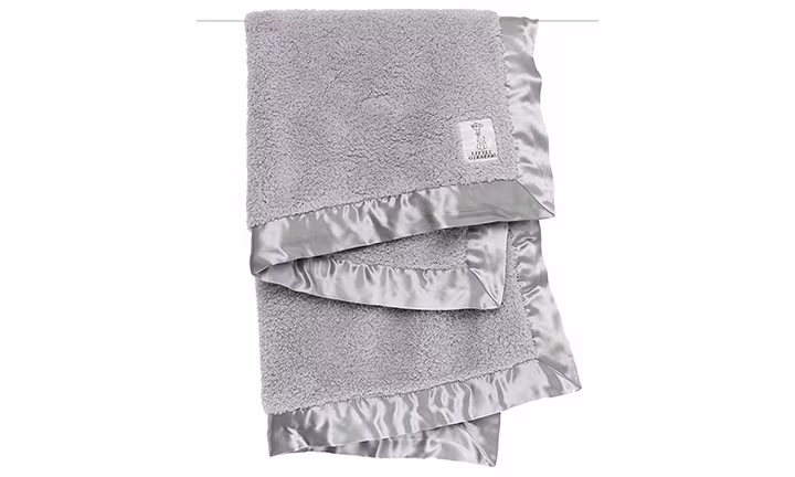 Little Giraffe Chenille Stroller Baby Blanket