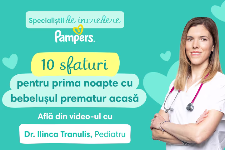 Dr. Ilinca Tranulis 10 sfaturi pentru prima noapte cu bebe prematur acasă
