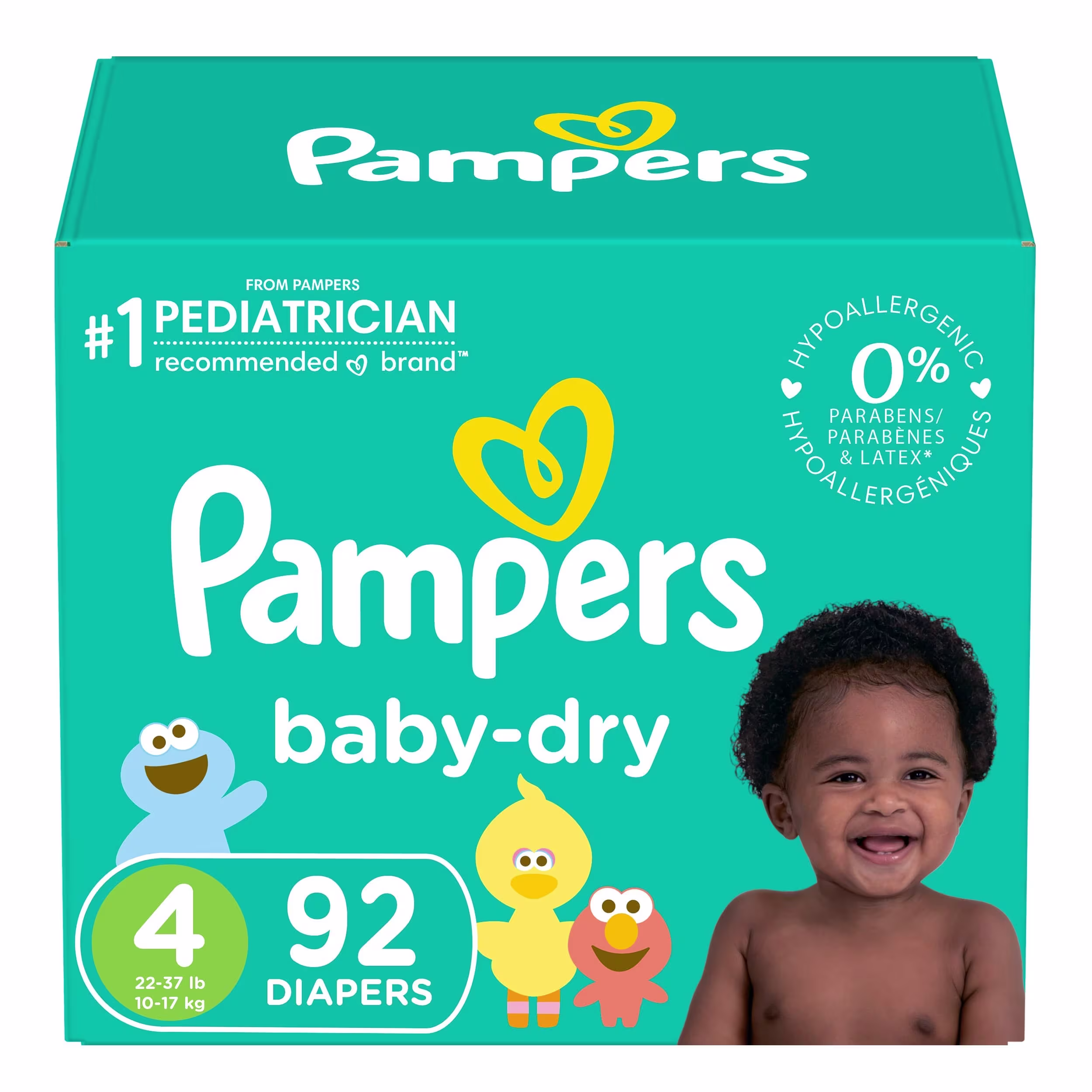 Image de l’emballage des couches Pampers Baby-Dry