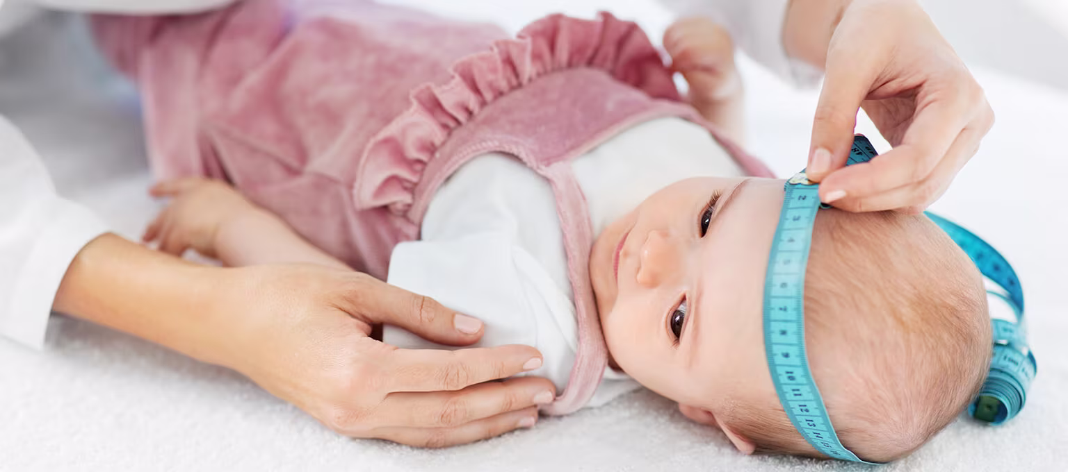 Kopfumfang von Babys messen