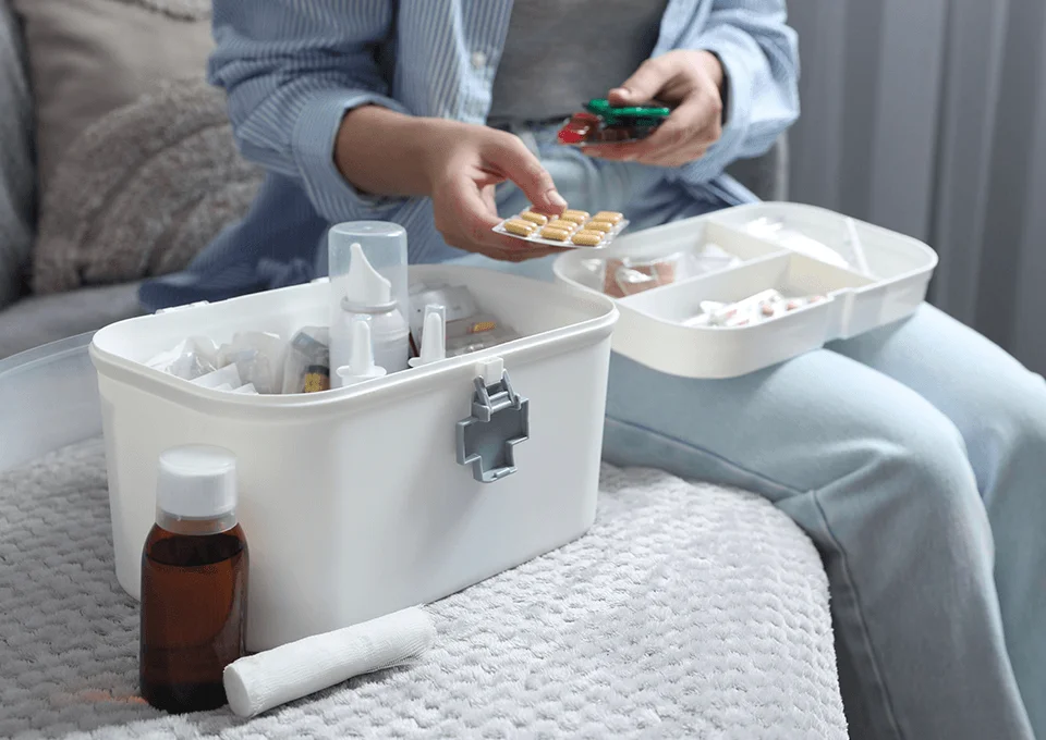 kit de primeiros socorros para bebês- mobile