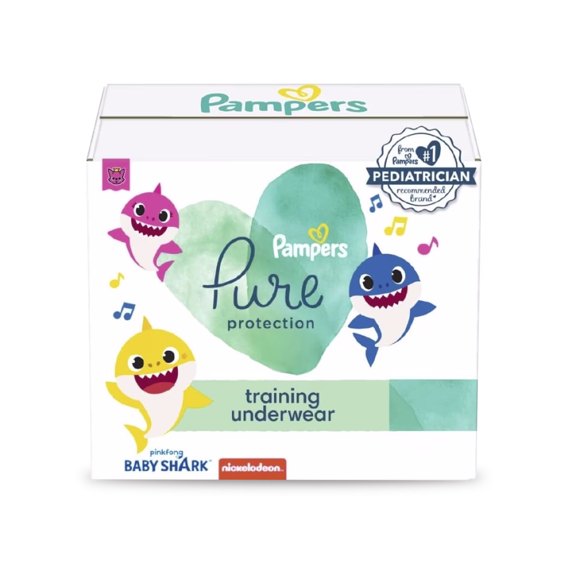Pampers® Pure Protection Ropa Interior de Entrenamiento™ Tamaño 4 - 6