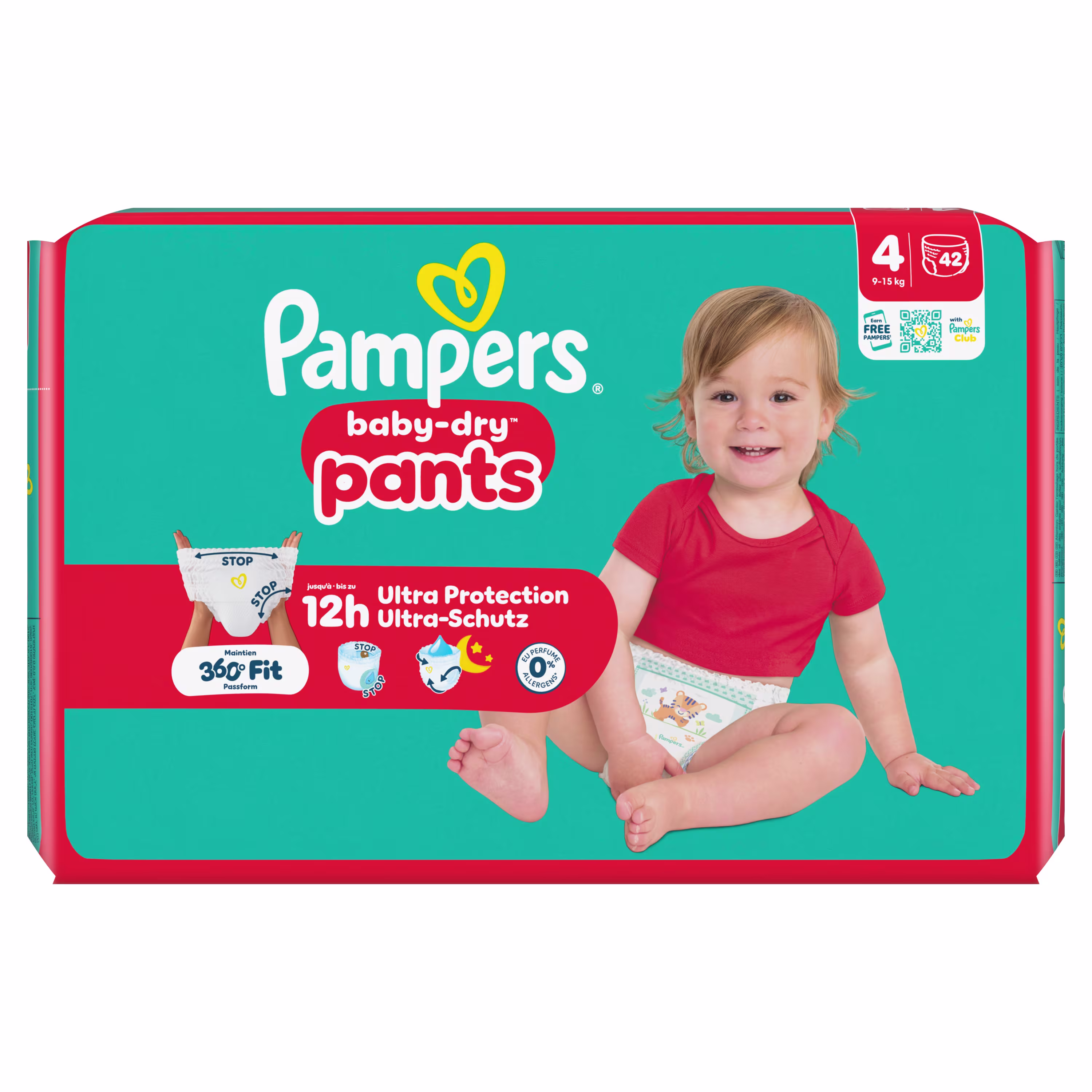 Pampers Active Baby Pants Size 4
