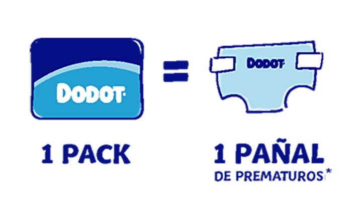 380.000 pañales para prematuros donados