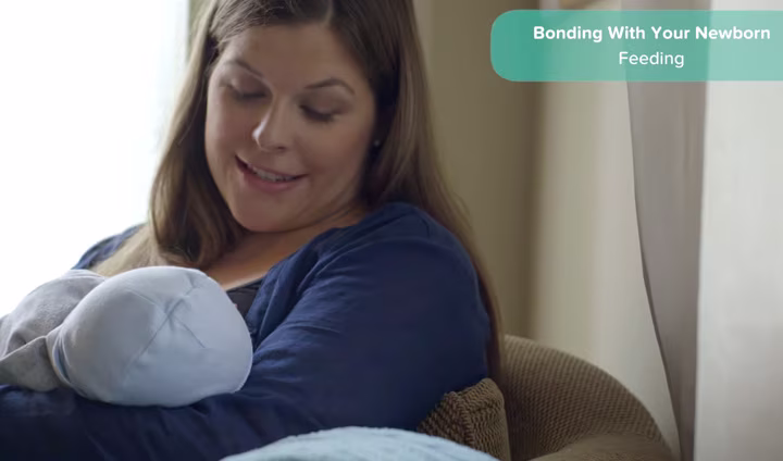 Baby Care Tips: Feeding Baby Helps Bonding | Pampers