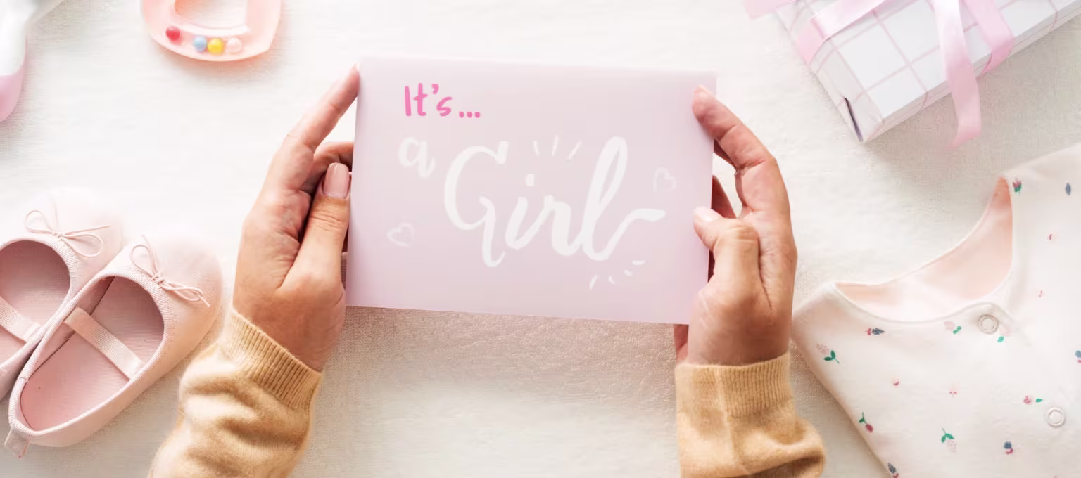 decoração chá de bebê de menina