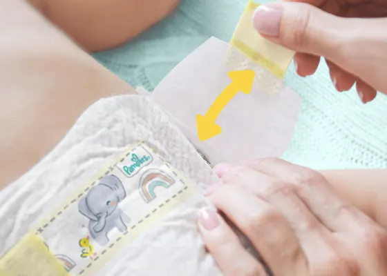 Abbildung der Verschlussstreifen