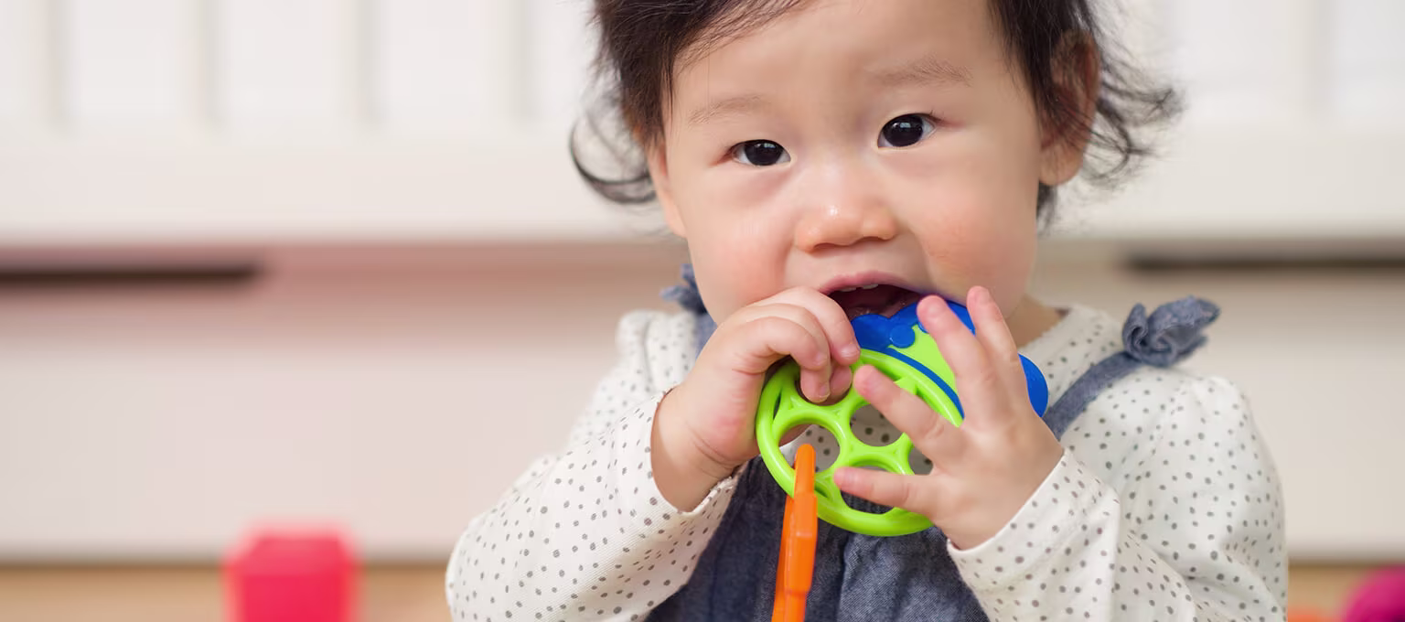 歯の生え始めの症状