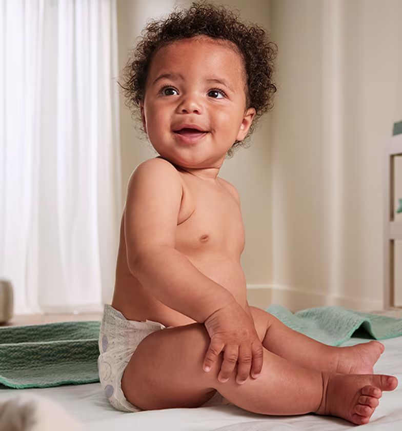 Bebê sorrindo Bebê sorrindo