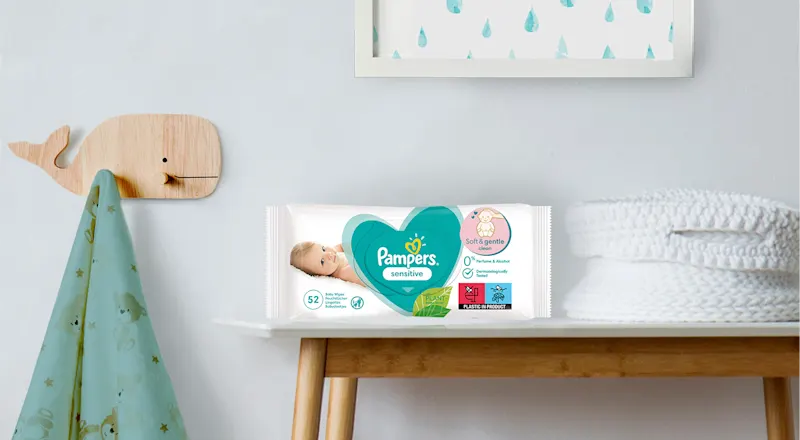 Pampers Sensitive Wipes