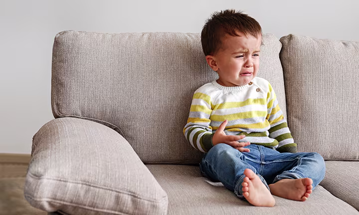 Dolor de estómago en niños