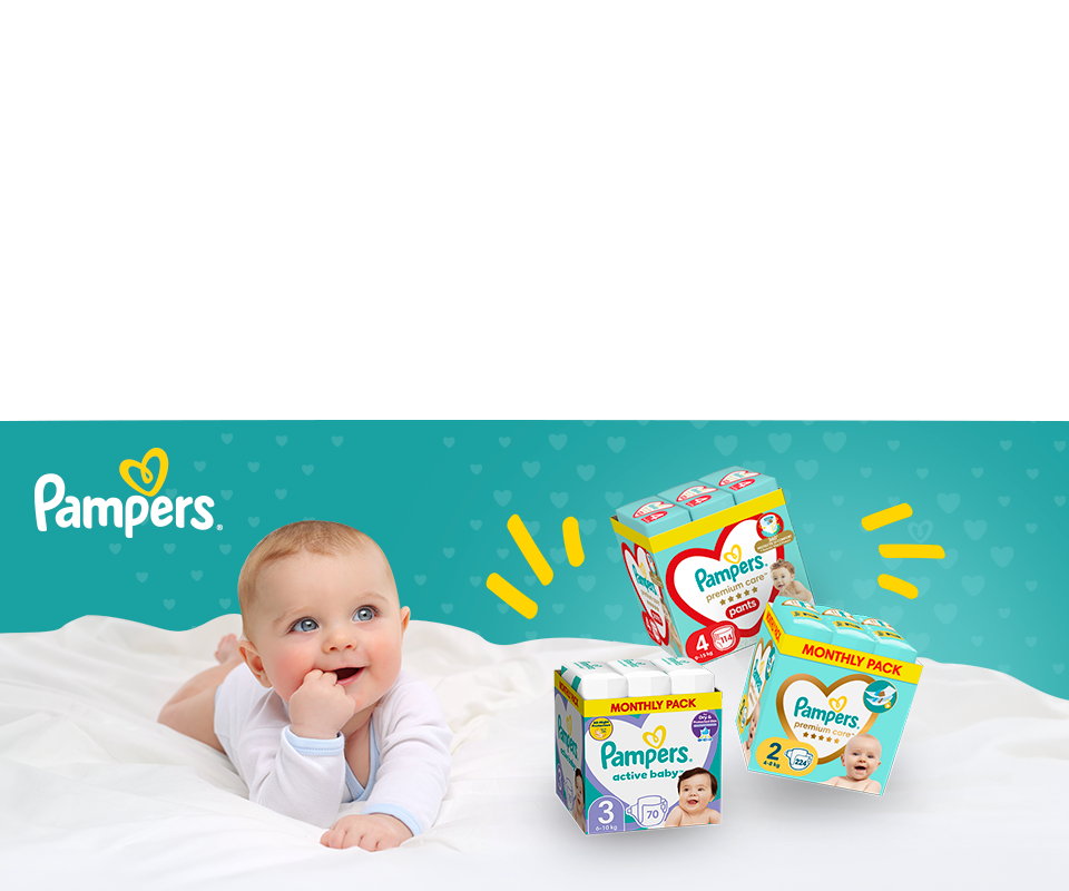 Wygraj roczny zapas pieluszek Pampers
