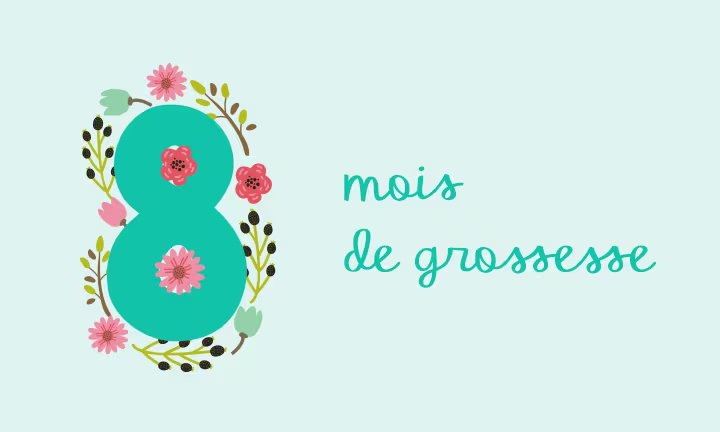 Icône 8ème mois de grossesse – préparation à l'accouchement et suivi prénatal