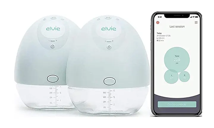 Elvie Double Electric Wearable Smart Breast Pump