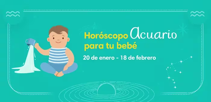 Horóscopo Acuario para tu bebé