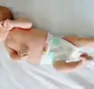 A newborn with an outie belly button