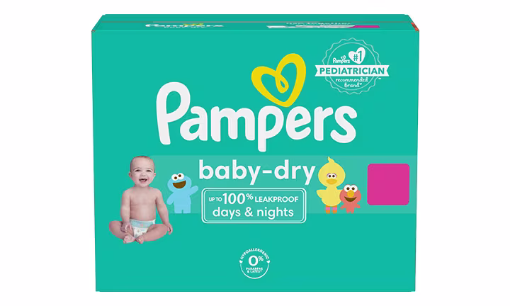 Pampers Baby-Dry diapers
