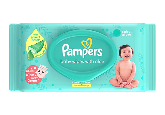Pampers® Aloe Wipes™