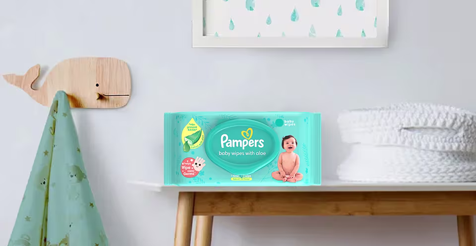 Pampers® Aloe Wipes™