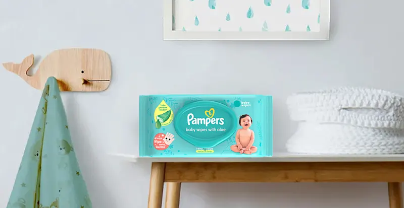 Pampers® Aloe Wipes™