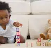 Baby playing