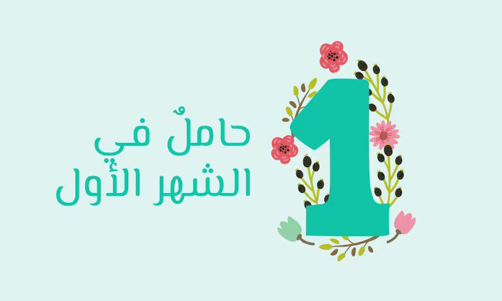 الشهر الأول من الحمل
