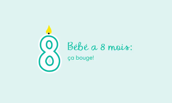 Étape de développement bébé 8 mois – position à quatre pattes et premiers déplacements