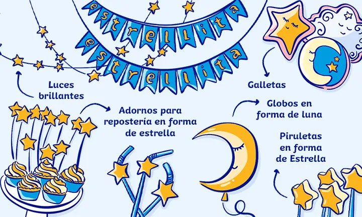 Ideas para una fiesta con temática de estrellas