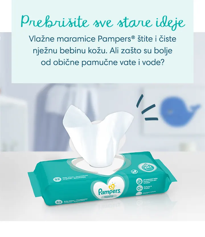Vlažne maramice Pampers
