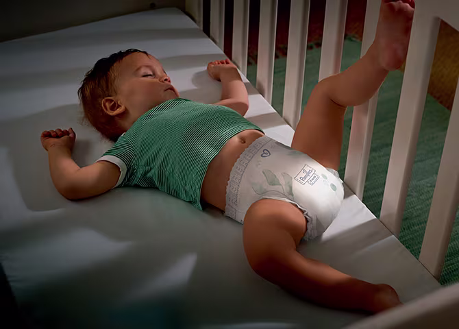 Mantiene a tu bebé sequito la noche entera