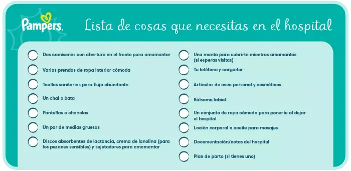 Lista de cosas que necesitas en el hospital Lista de cosas que necesitas en el hospital