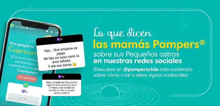Horóscopo Capricornio para tu bebé: Testimonio de mamás Pampers ehub pam horbb CapricornioCH 700x340