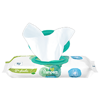 Pak Pampers Harmonie Aqua 0% Plastic