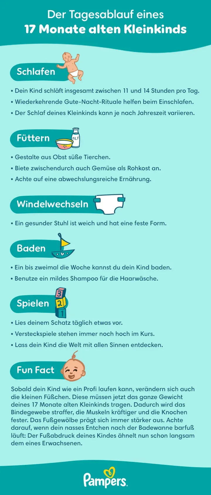 Tagesablauf 17.Monat Tagesablauf 17.Monat