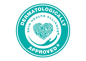 Acreditado como seguro para la piel por la Skin Health Alliance