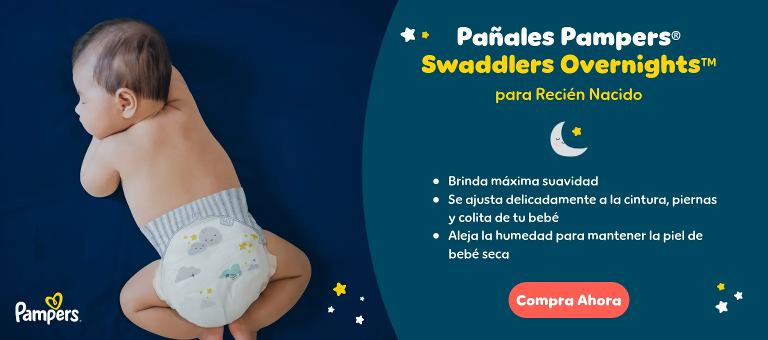 Pañales Pampers® Swaddlers para el recién nacido Pañales Pampers® Swaddlers para el recién nacido