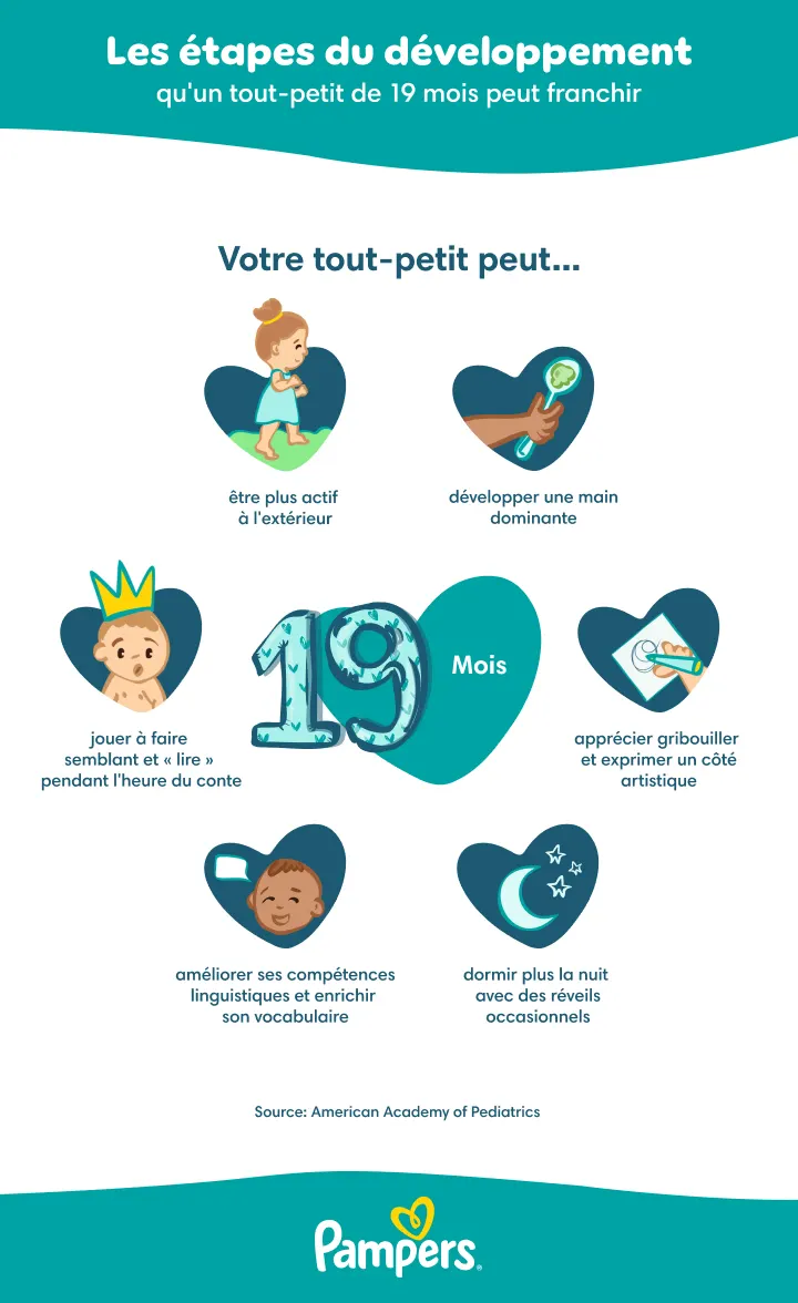 Étapes de développement du bébé de 19 mois Étapes de développement du bébé de 19 mois