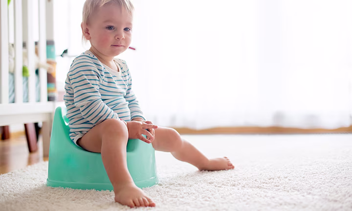 Potty training boys