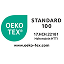 OekoTex Standard 100 certificado