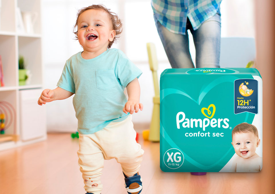 Pañales Pampers Talla XG