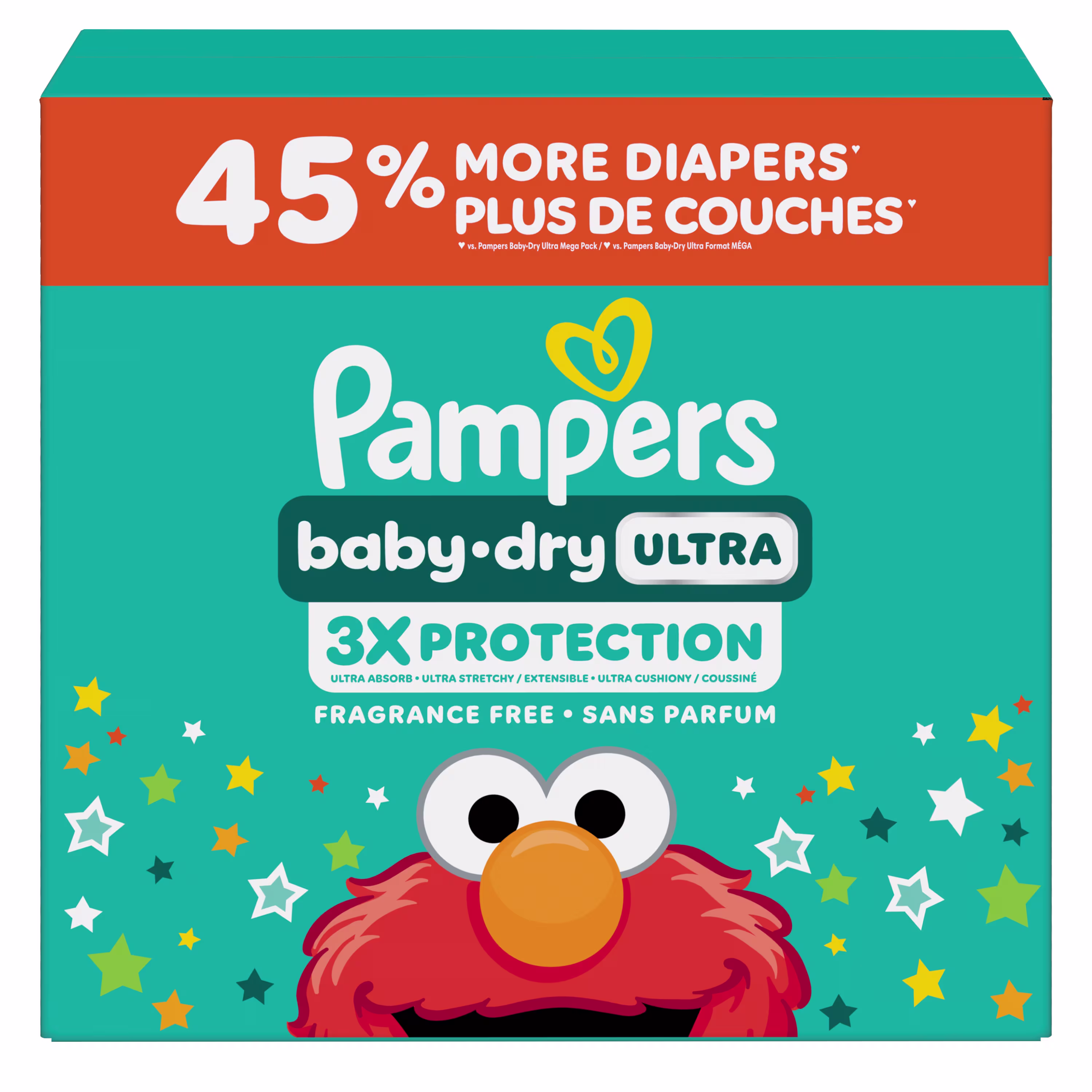 Box of Pampers Baby Dry Ultra