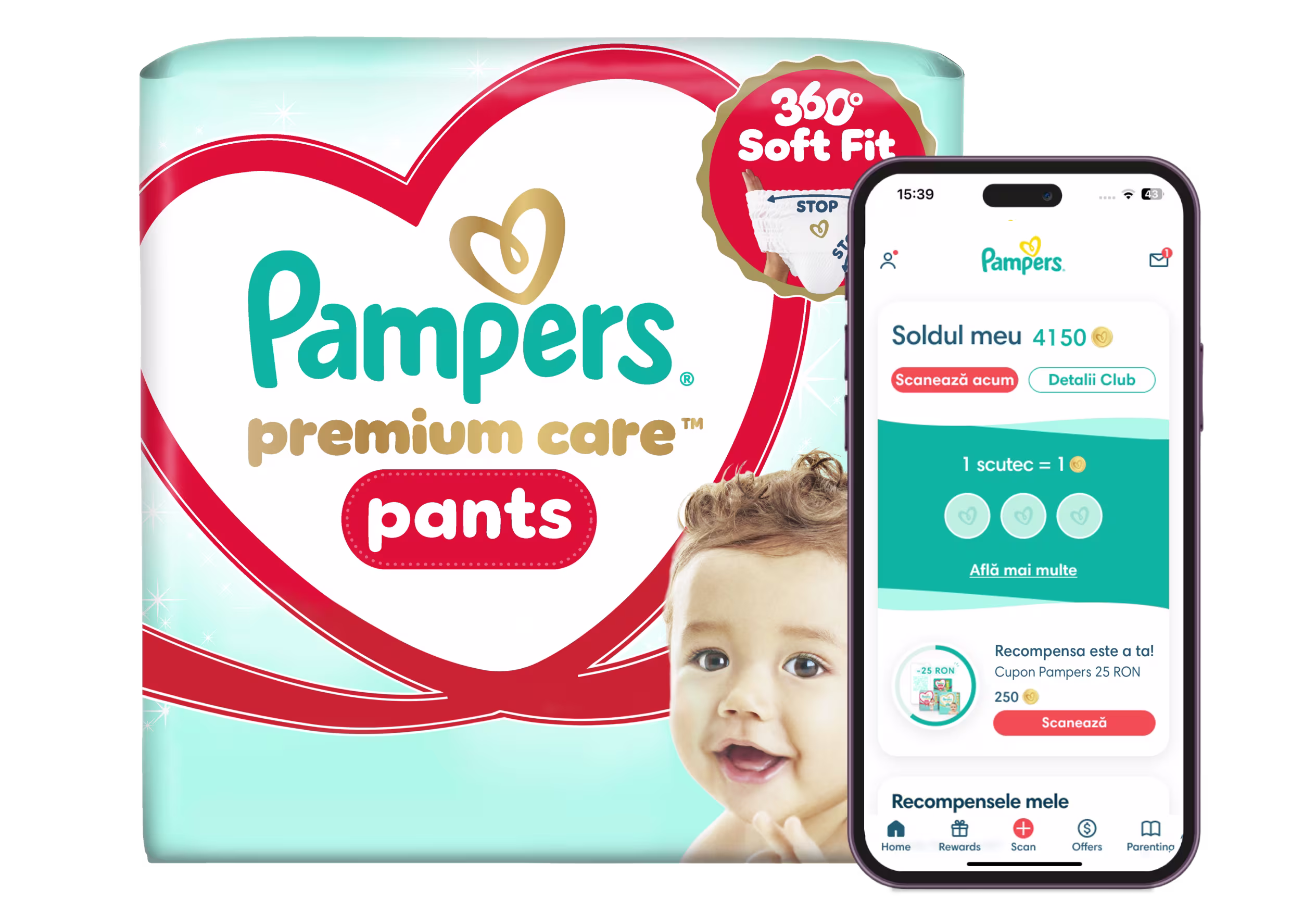 Pampers Premium Care Pants