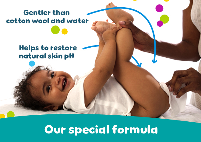 Unique formula that helps restore natural skin pH